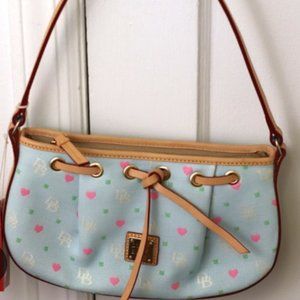 Dooney & bourke light blue canvas